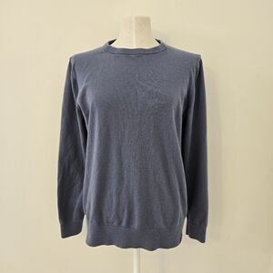 United Colors Of Benetton Sweater Size XL Blue Cotton